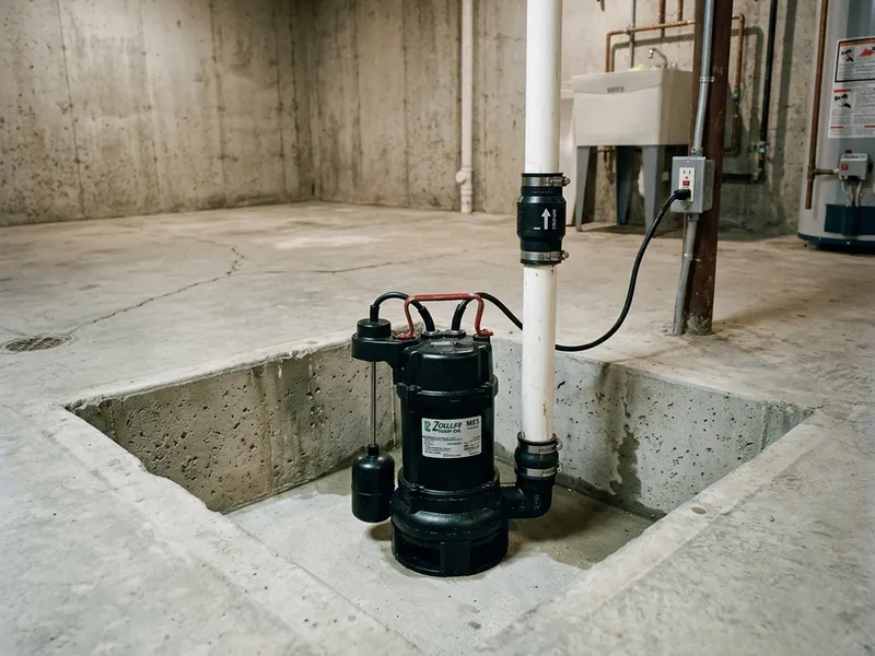 Sump Pump Installation Plumber in Washingtonville, OH